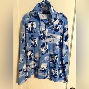 Polo RL Long Sleeve Hooded Tee